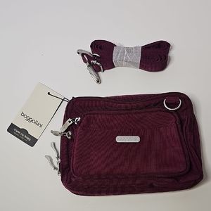 Baggallini Burgundy Crossbody Bag